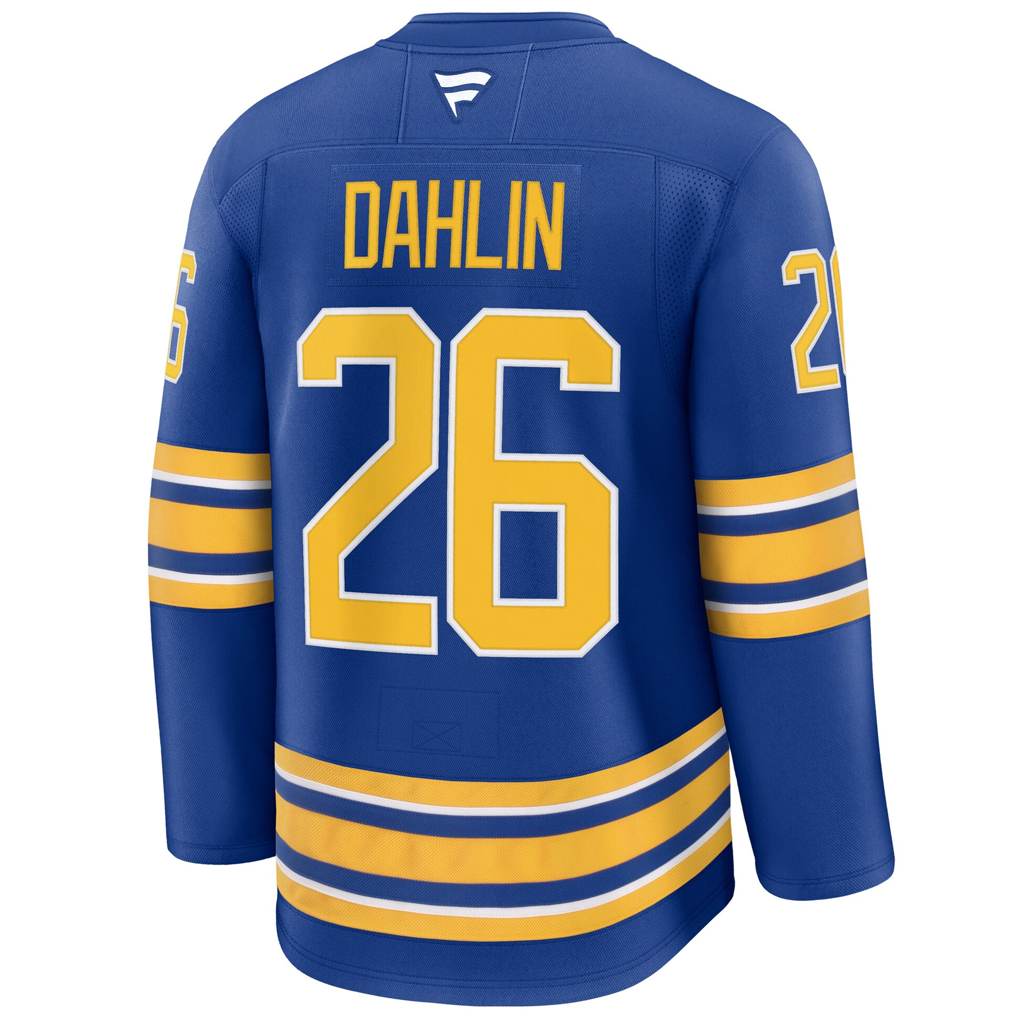 Rasmus Dahlin Buffalo Sabres Royal Home Premium Jersey - All Stitched - Image 3