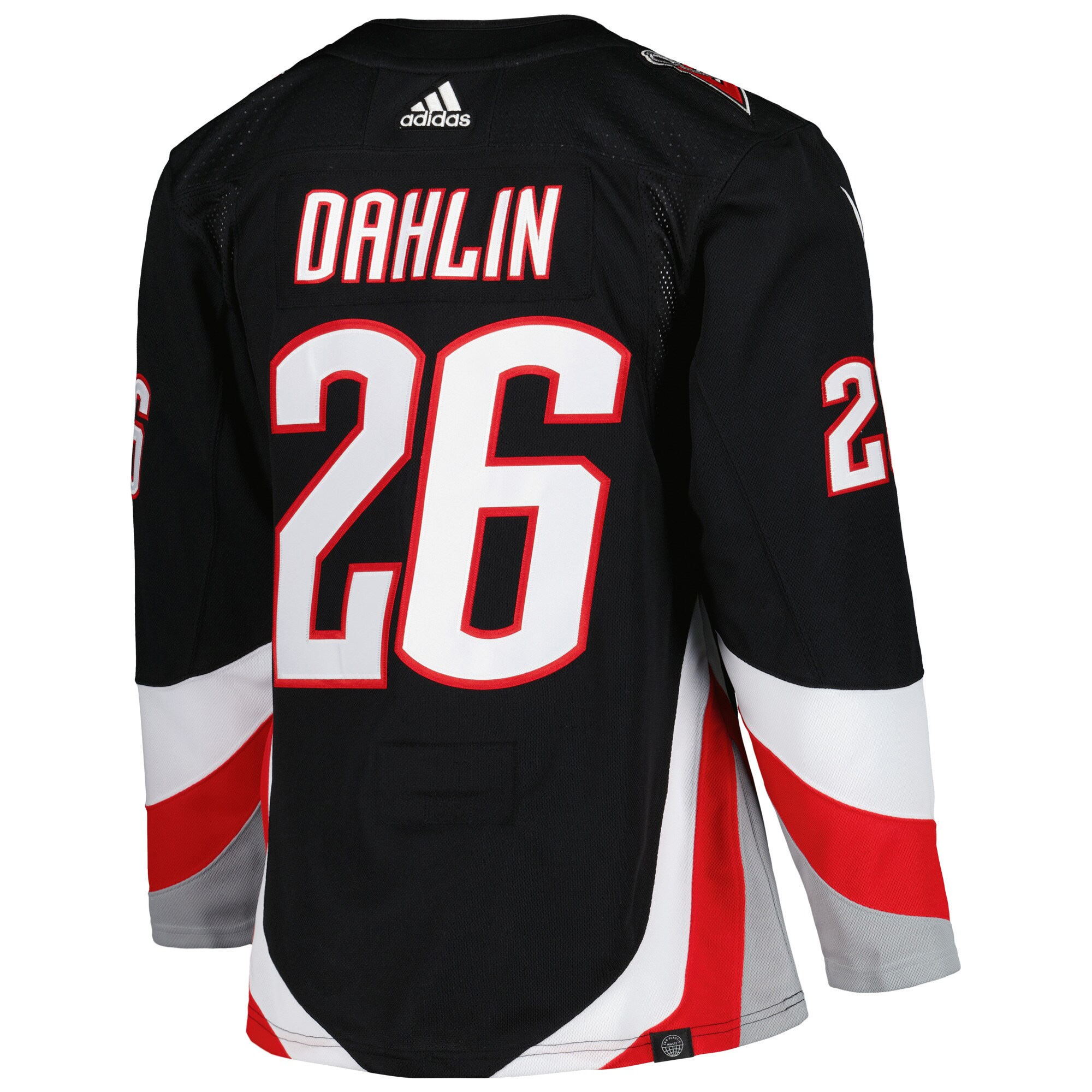 Rasmus Dahlin Buffalo Sabres Black Alternate Premium Jersey - All Stitched - Image 3