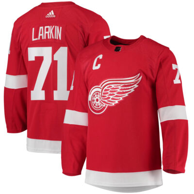 Dylan Larkin Detroit Red Wings Red Home Primegreen Jersey - All Stitched