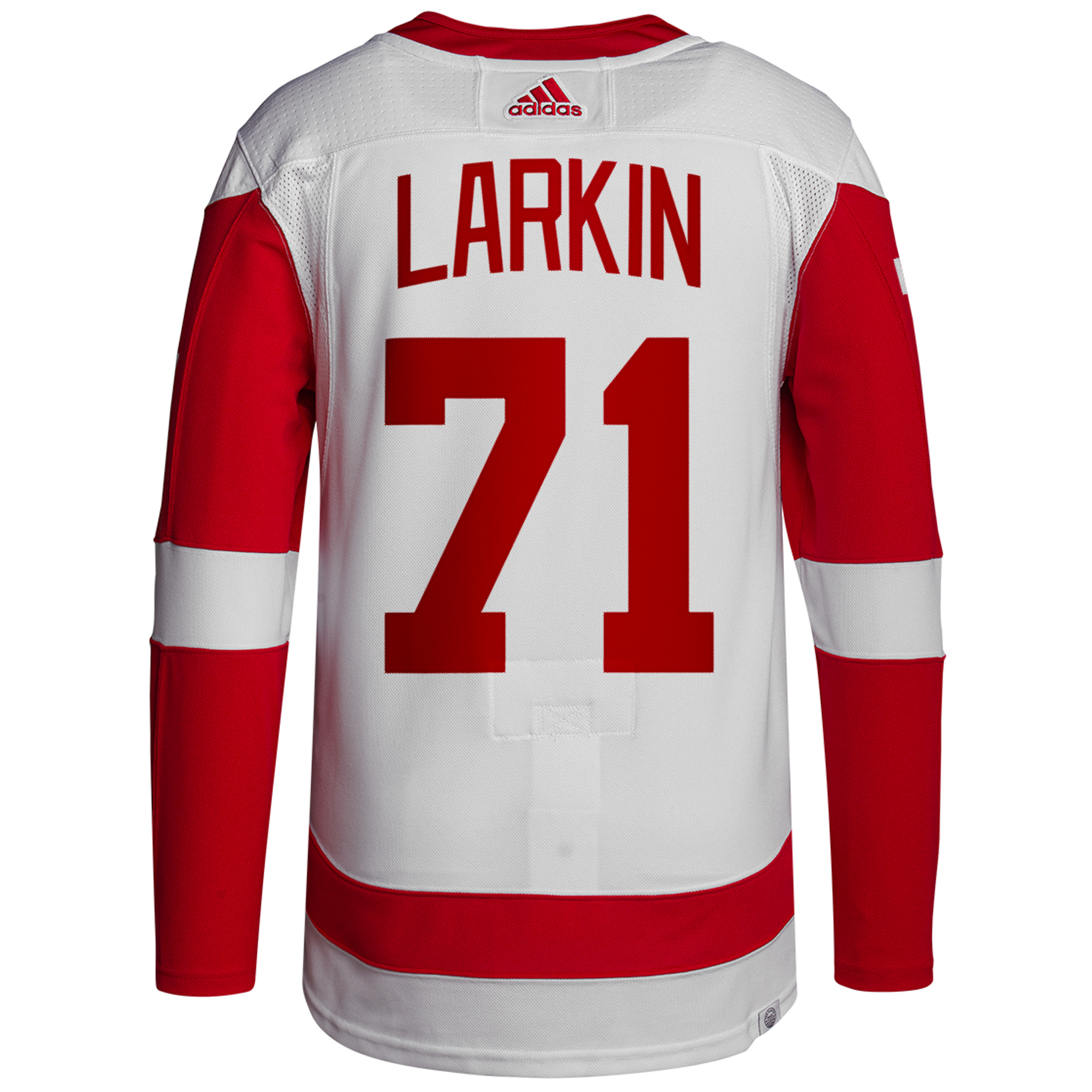 Dylan Larkin Detroit Red Wings White Away Primegreen Jersey - All Stitched - Image 3