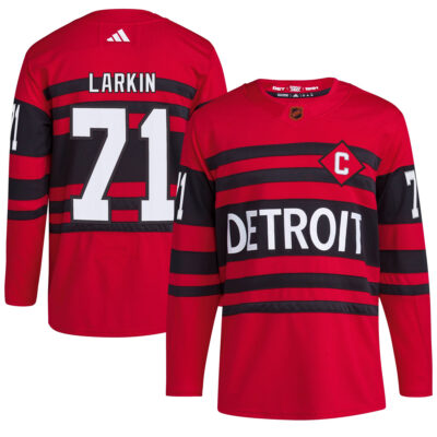 Dylan Larkin Detroit Red Wings Red Reverse Retro 2.0 Primegreen Jersey - All Stitched
