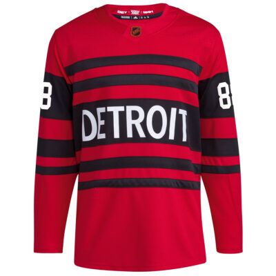 Alternative view of Patrick Kane Detroit Red Wings Red Reverse Retro 2.0 Primegreen Jersey - All Stitched