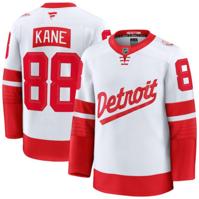 Patrick Kane Detroit Red Wings White 2025 Stadium Series Premium Jersey - All Stitched