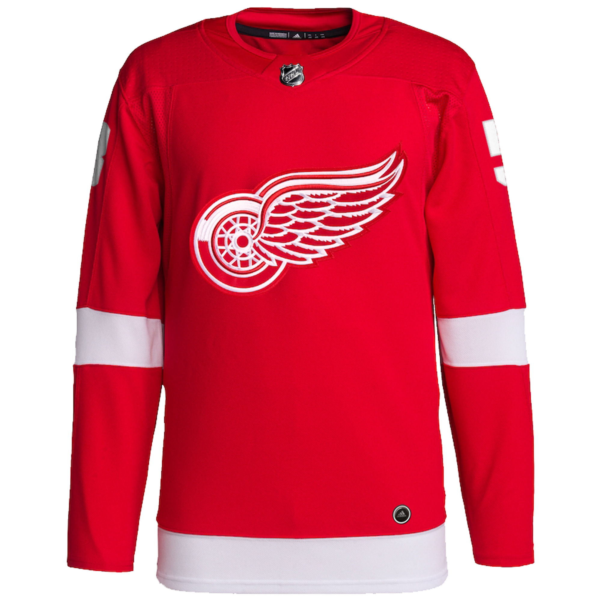Moritz Seider Detroit Red Wings Red Centennial Alternate Premium Jersey - All Stitched - Image 2