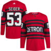 Moritz Seider Detroit Red Wings Red Reverse Retro 2.0 Primegreen Jersey - All Stitched