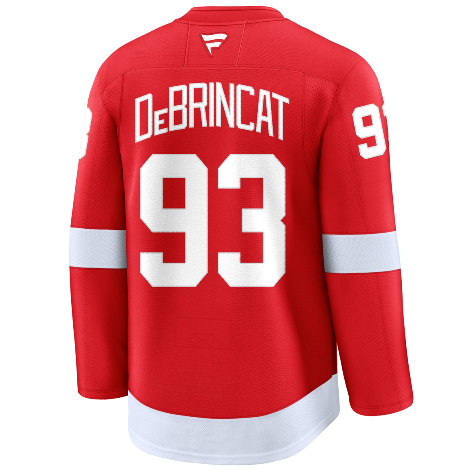Alex DeBrincat Detroit Red Wings Red Home Premium Jersey - All Stitched - Image 3