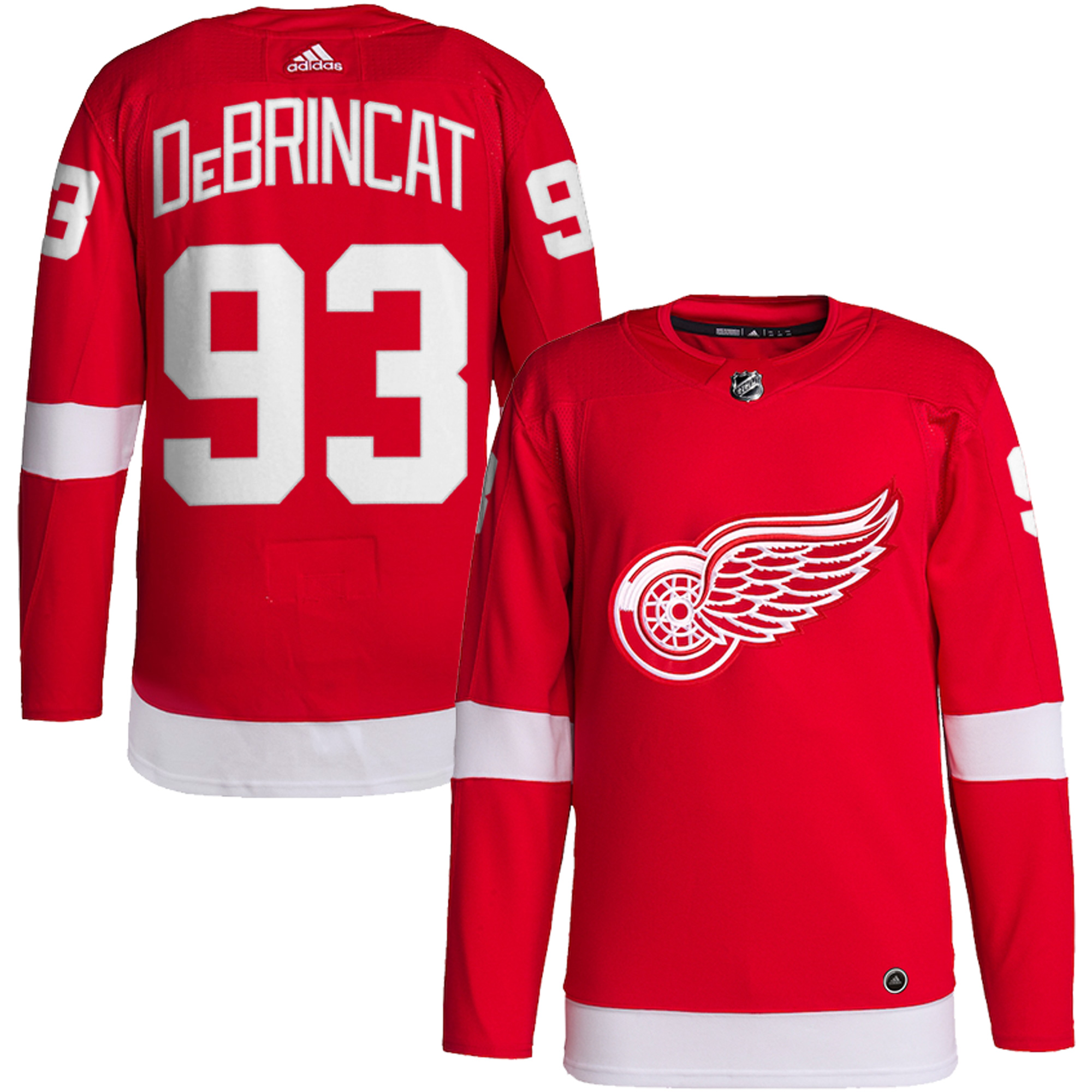 Alex DeBrincat Detroit Red Wings Red Home Primegreen Jersey - All Stitched
