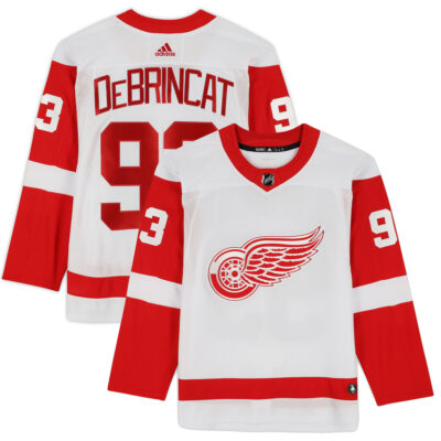 Alex DeBrincat Detroit Red Wings White Away Primegreen Jersey - All Stitched
