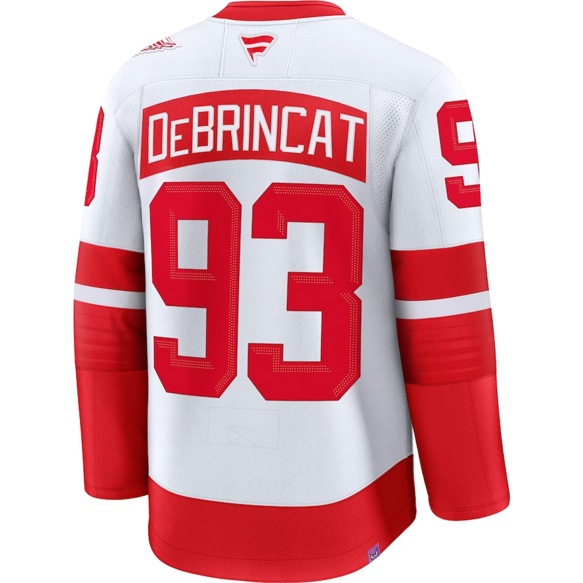 Alex DeBrincat Detroit Red Wings White 2025 Stadium Series Premium Jersey - All Stitched - Image 3