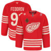 Sergei Fedorov Detroit Red Wings Red Centennial Alternate Premium Jersey - All Stitched