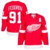 Sergei Fedorov Detroit Red Wings Red Home Primegreen Jersey - All Stitched