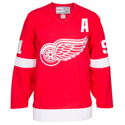 Alternative view of Sergei Fedorov Detroit Red Wings Red Home Primegreen Jersey - All Stitched