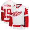 Steve Yzerman Detroit Red Wings White Away Primegreen Jersey - All Stitched