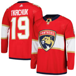 Matthew Tkachuk Florida Panthers Red Home Primegreen Jersey - All Stitched