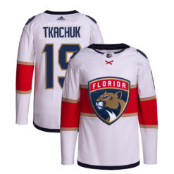 Matthew Tkachuk Florida Panthers White Away Primegreen Jersey - All Stitched