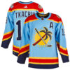 Matthew Tkachuk Florida Panthers Light Blue Alternate Primegreen Jersey - All Stitched