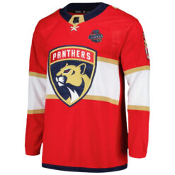 Alternative view of Matthew Tkachuk Florida Panthers Back To Back Championship Red Home Primegreen Jersey - All Stitched