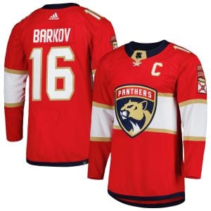 Aleksander Barkov Florida Panthers Red Home Primegreen Jersey - All Stitched