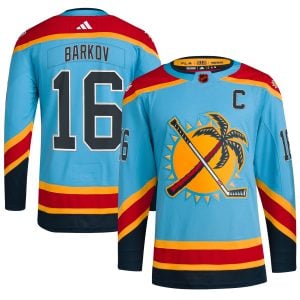 Aleksander Barkov Florida Panthers Light Blue Alternate Primegreen Jersey - All Stitched