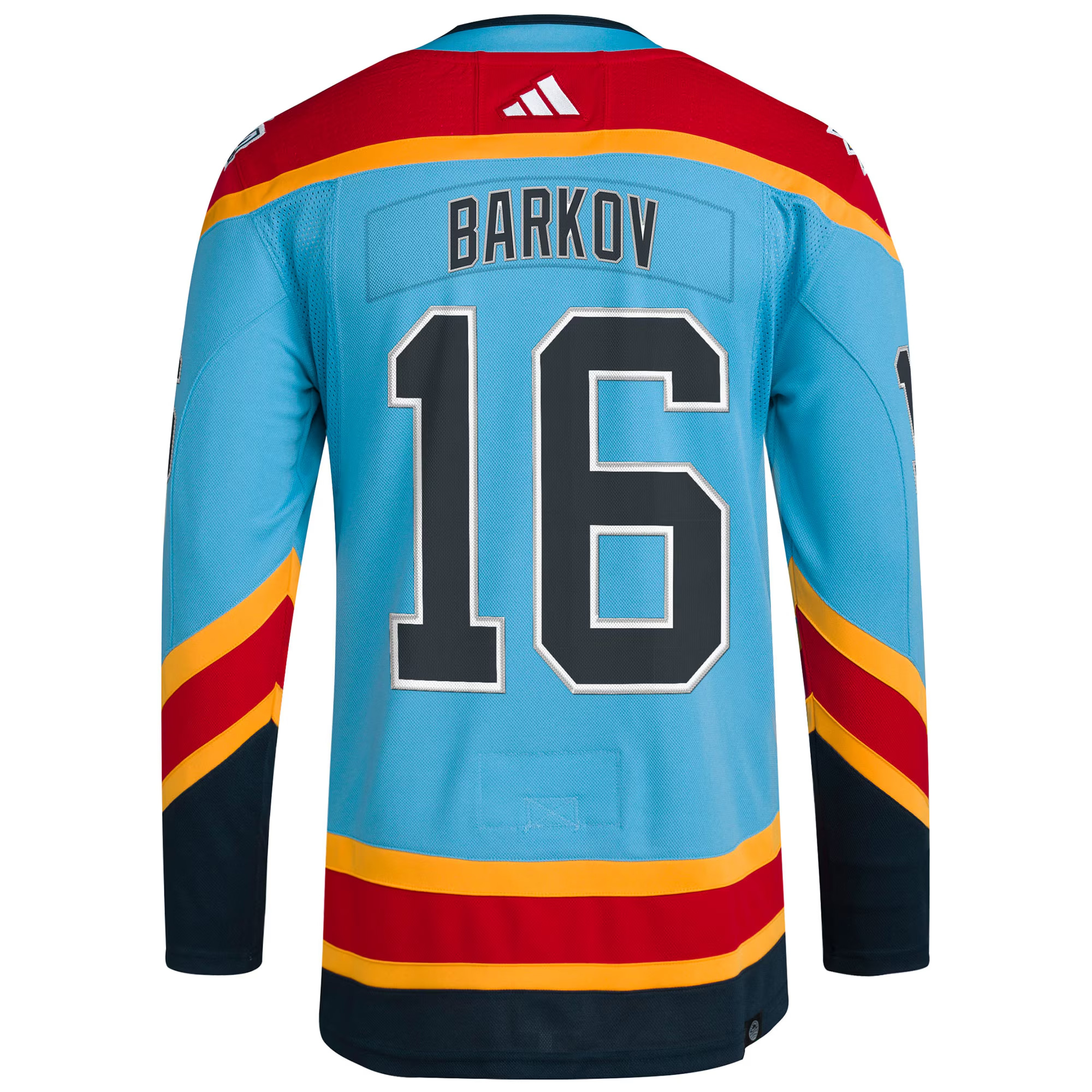 Aleksander Barkov Florida Panthers Light Blue Alternate Primegreen Jersey - All Stitched - Image 3