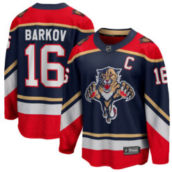 Aleksander Barkov Florida Panthers Blue 2020/21 Special Edition Jersey - All Stitched