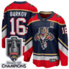 Aleksander Barkov Florida Panthers 2025 Stanley Cup Championship Blue 2020/21 Special Edition Jersey - All Stitched