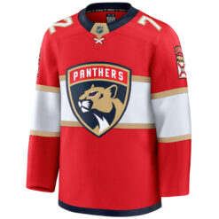Alternative view of Sergei Bobrovksy Florida Panthers Red Home Premium Jersey - All Stitched