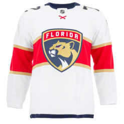 Alternative view of Sergei Bobrovksy Florida Panthers White Away Premium Jersey - All Stitched