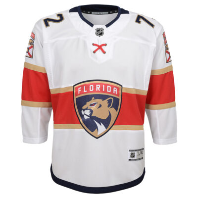 Alternative view of Sergei Bobrovksy Florida Panthers White Away Jersey - All Stitched