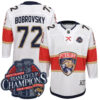 Sergei Bobrovksy Florida Panthers Back To Back Championship White Away Jersey - All Stitched