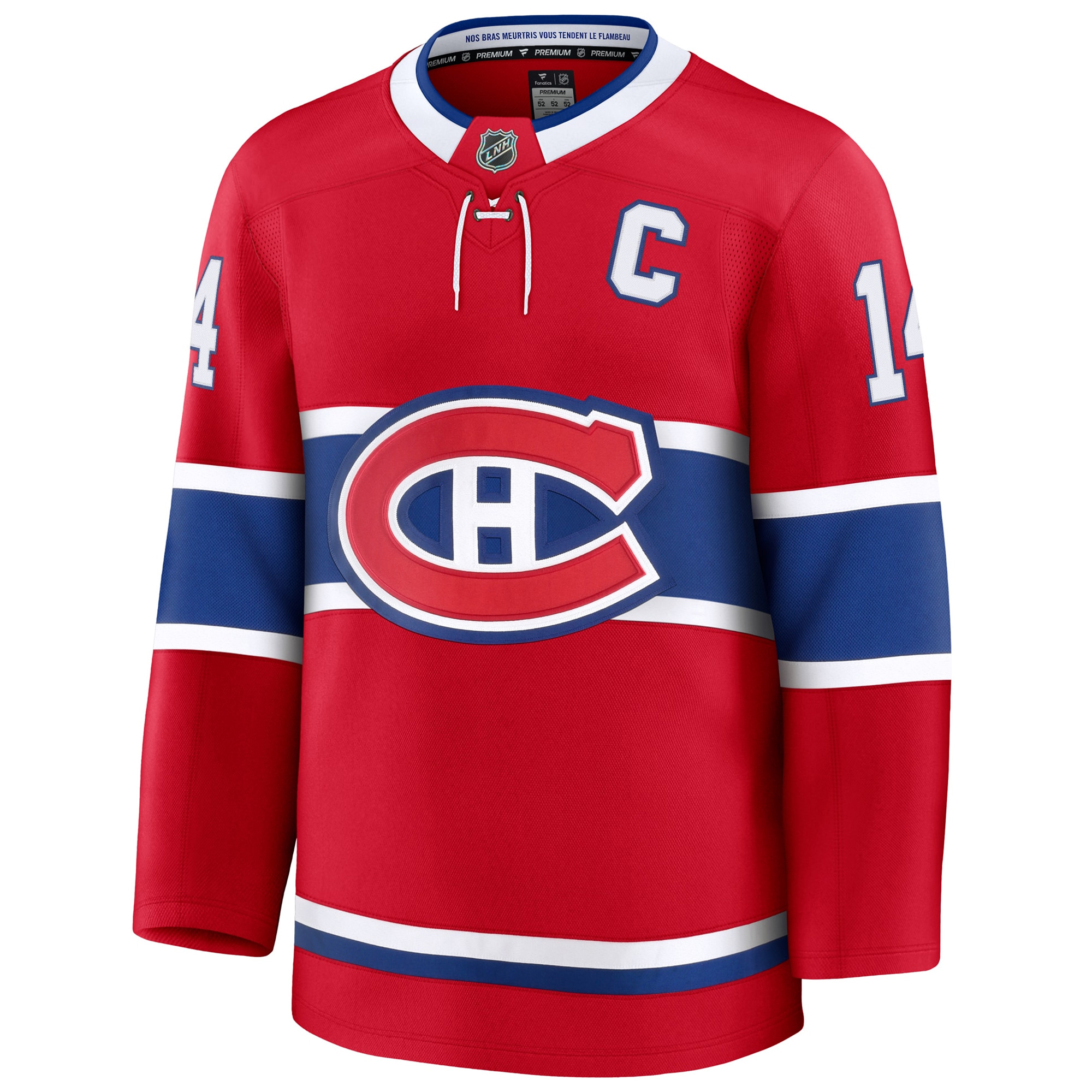 Nick Suzuki Montreal Canadiens Red Home Premium Jersey - All Stitched - Image 2