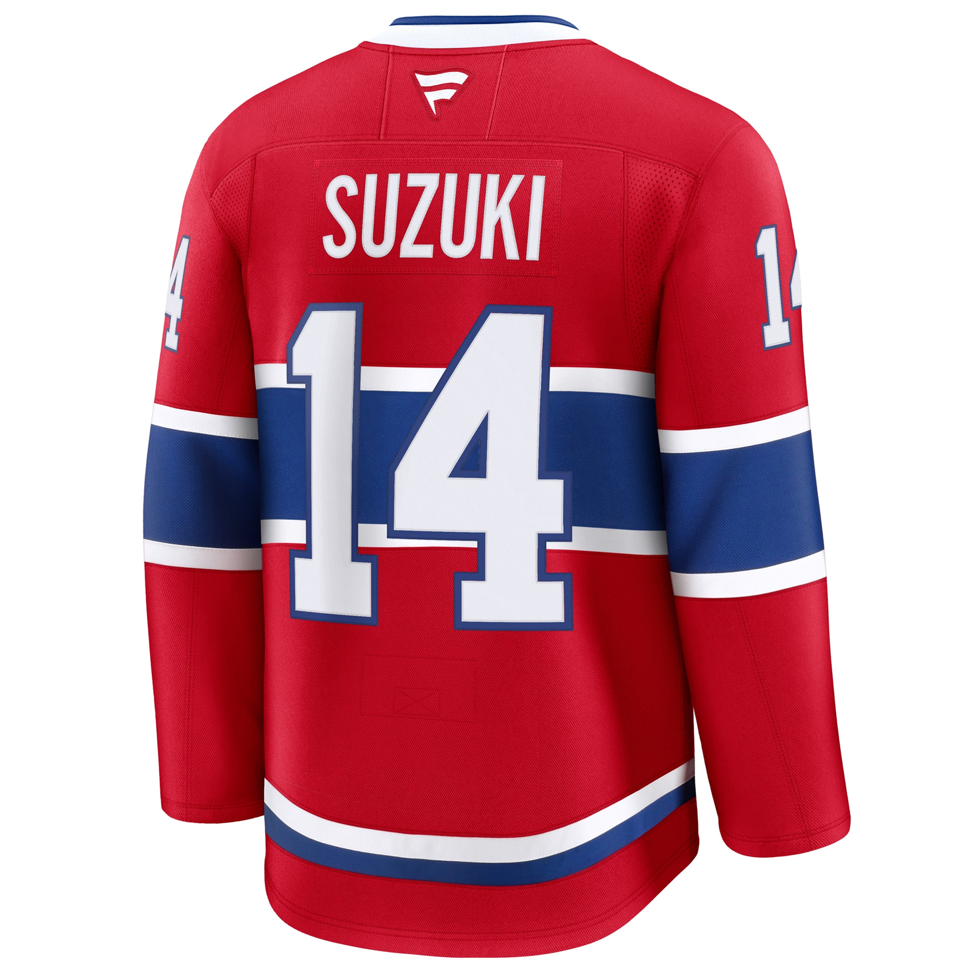 Nick Suzuki Montreal Canadiens Red Home Premium Jersey - All Stitched - Image 3
