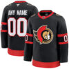 Custom Ottawa Senators Black Home Premium Jersey - All Stitched