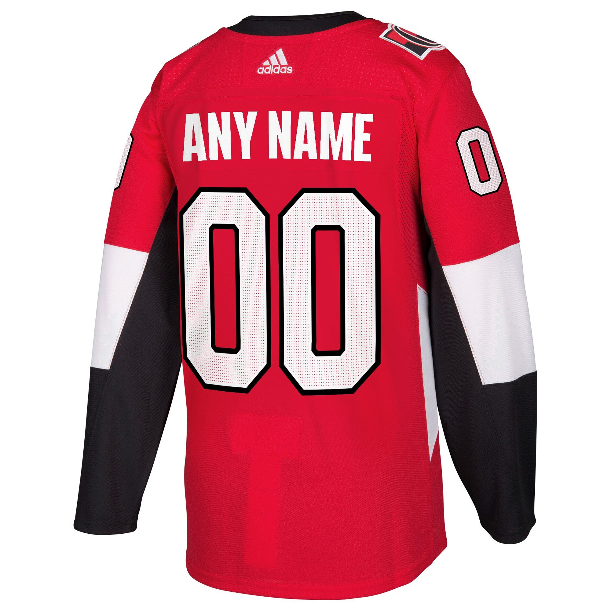 Custom Ottawa Senators Red Alternate Primegreen Jersey - All Stitched - Image 3