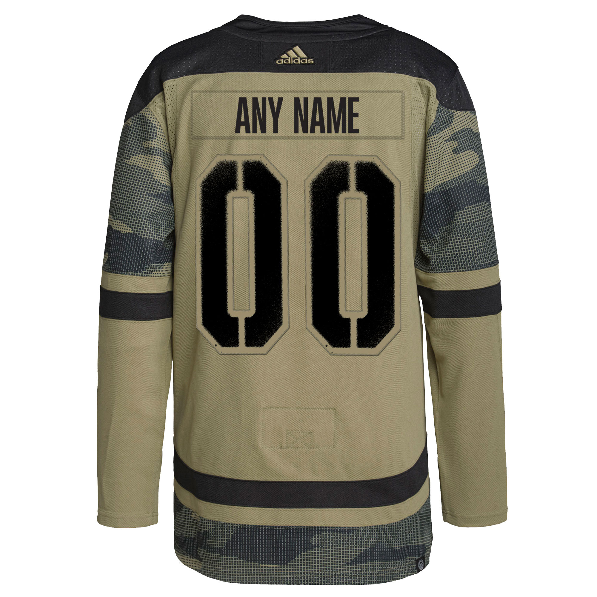 Custom Ottawa Senators Camo Military Appreciation Jersey - All Stitched - Image 3
