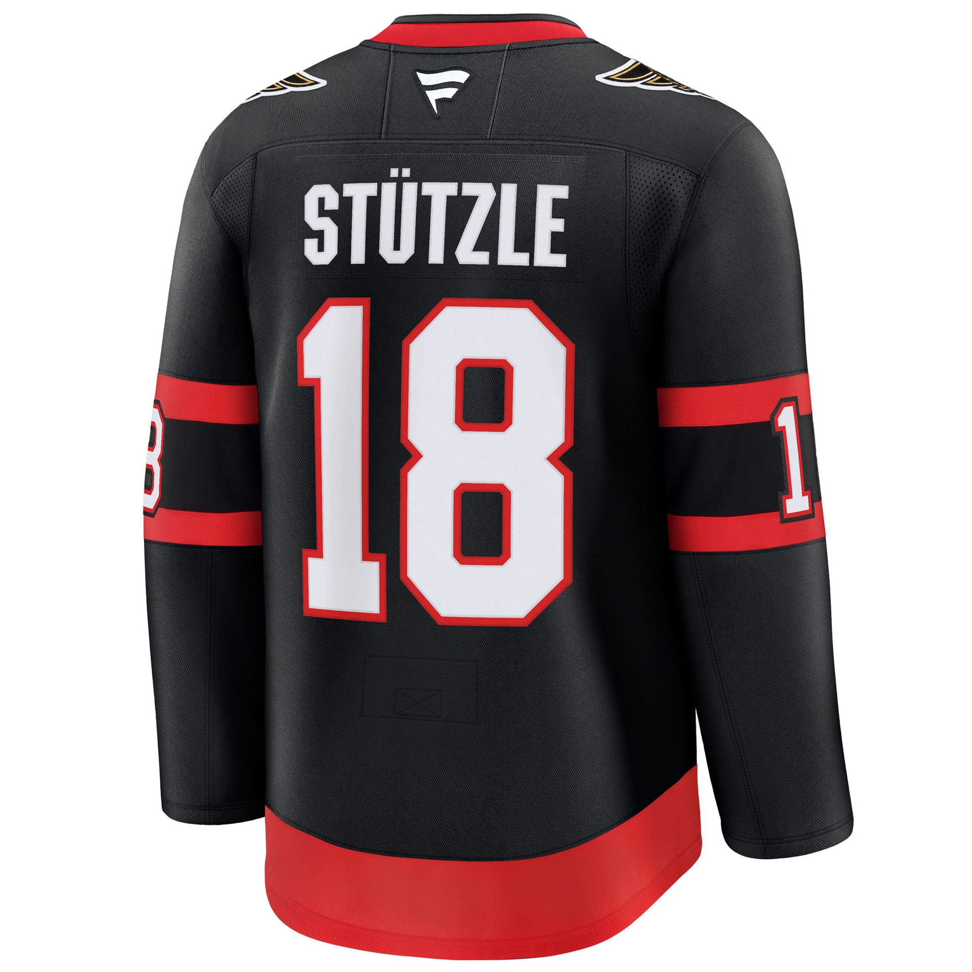 Tim Stutzle Ottawa Senators Black Home Premium Jersey - All Stitched - Image 3