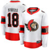 Tim Stutzle Ottawa Senators White Road Jersey - All Stitched