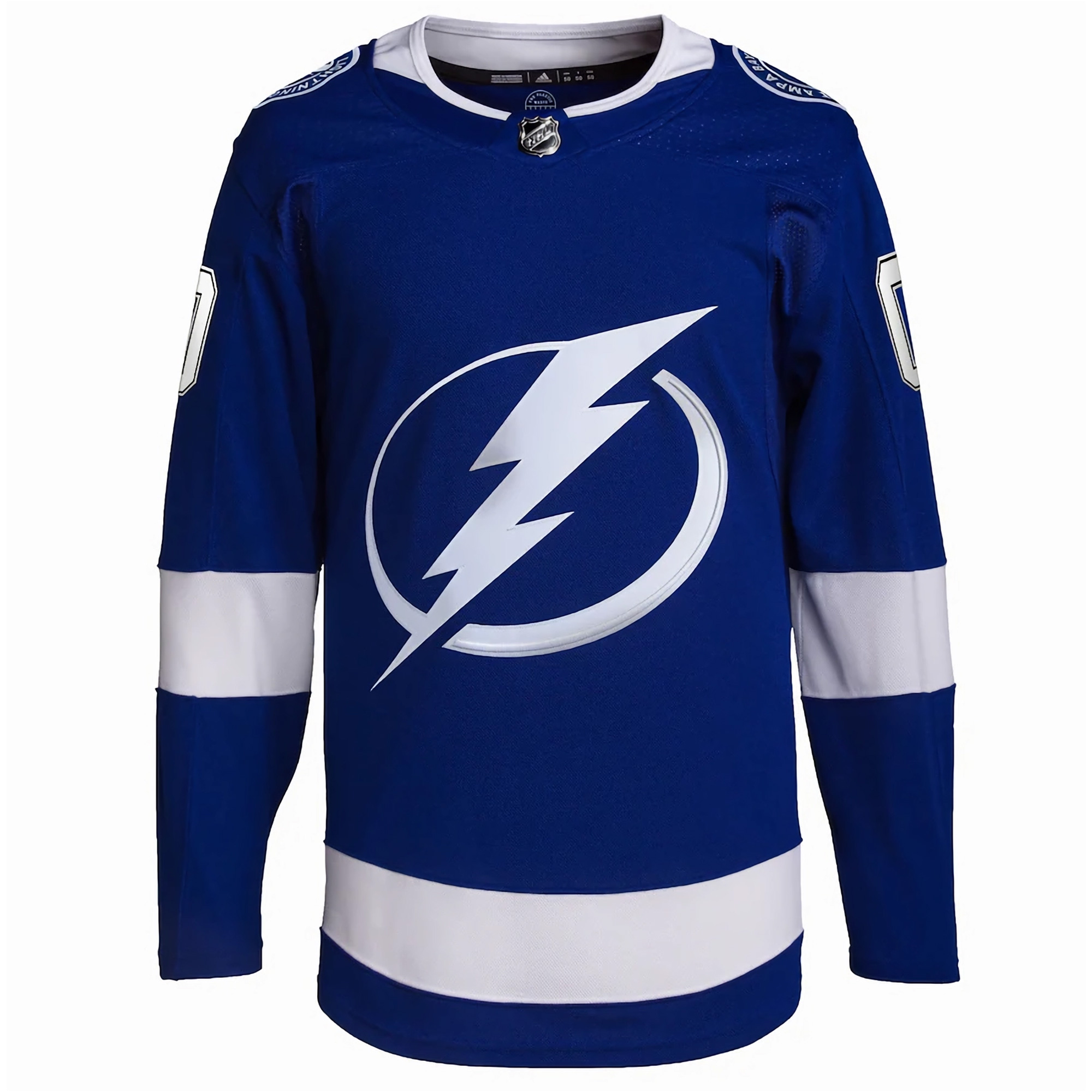 Custom Tampa Bay Lightning Royal Home Primegreen Jersey - All Stitched - Image 2