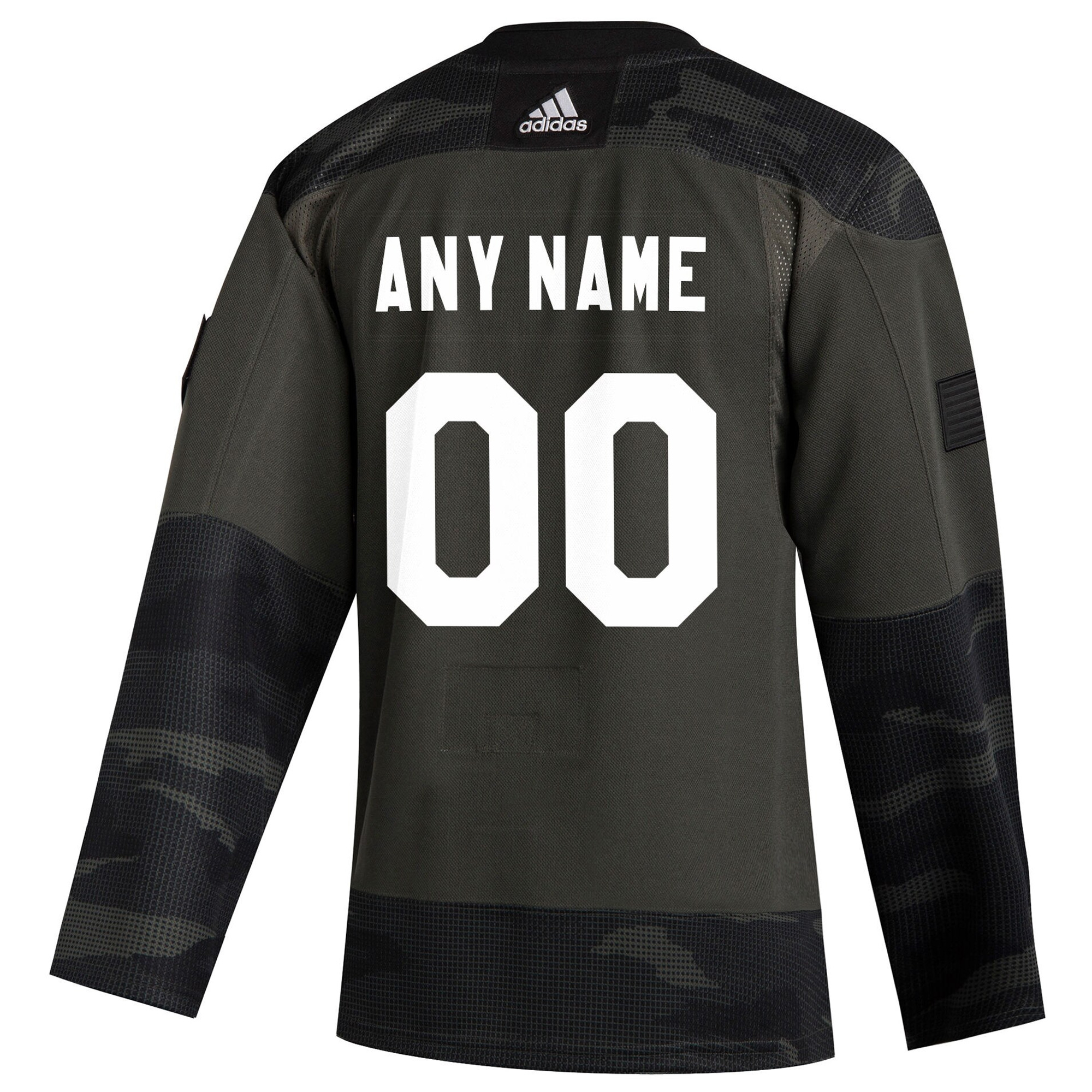 Custom Tampa Bay Lightning Camo Military Appreciation Primegreen Jersey - All Stitched - Image 3