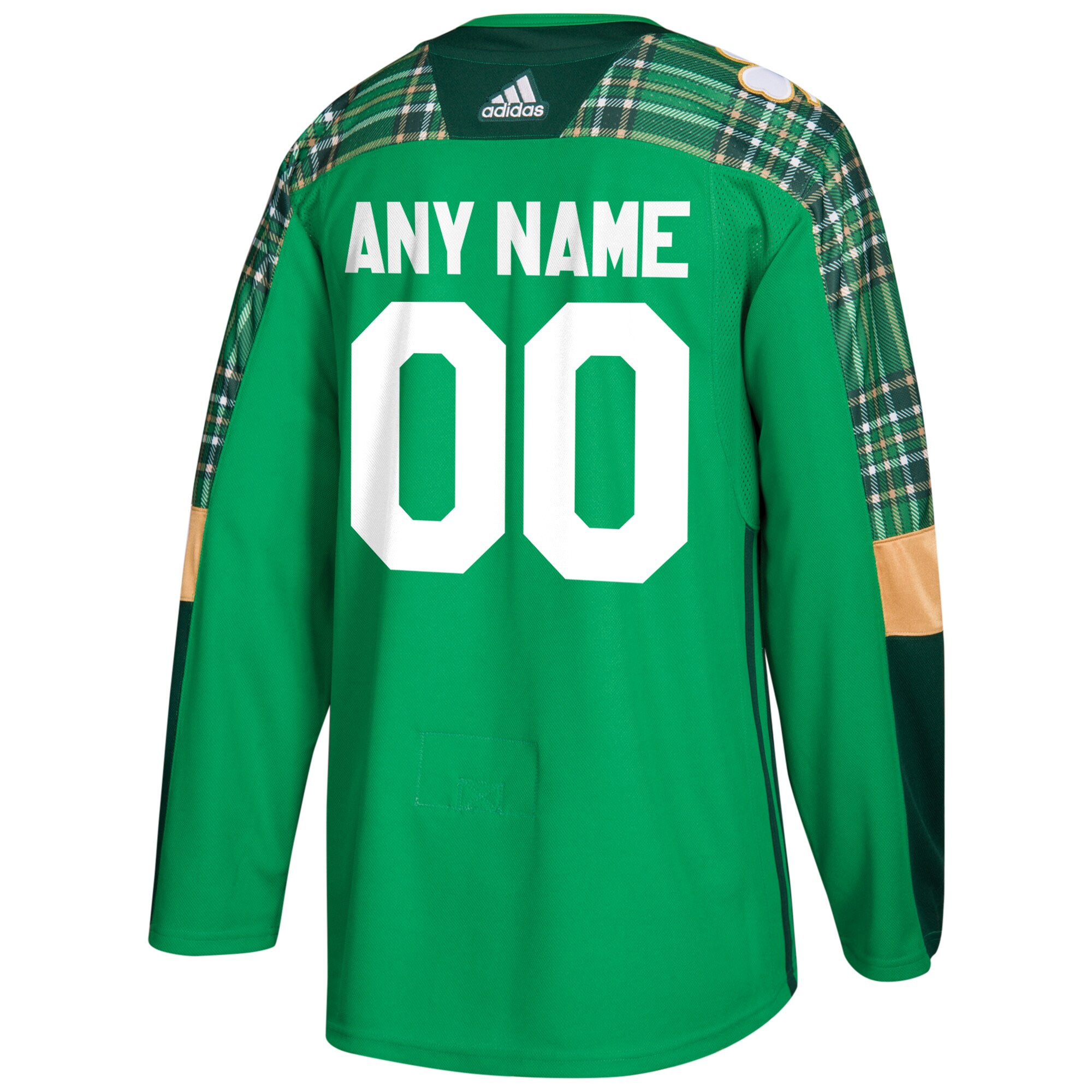 Custom Tampa Bay Lightning Green St. Patrick's Day Primegreen Jersey - All Stitched - Image 3