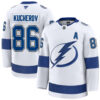 Nikita Kucherov Tampa Bay Lightning White Away Premium Jersey - All Stitched