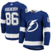 Nikita Kucherov Tampa Bay Lightning Royal Home Primegreen Jersey - All Stitched