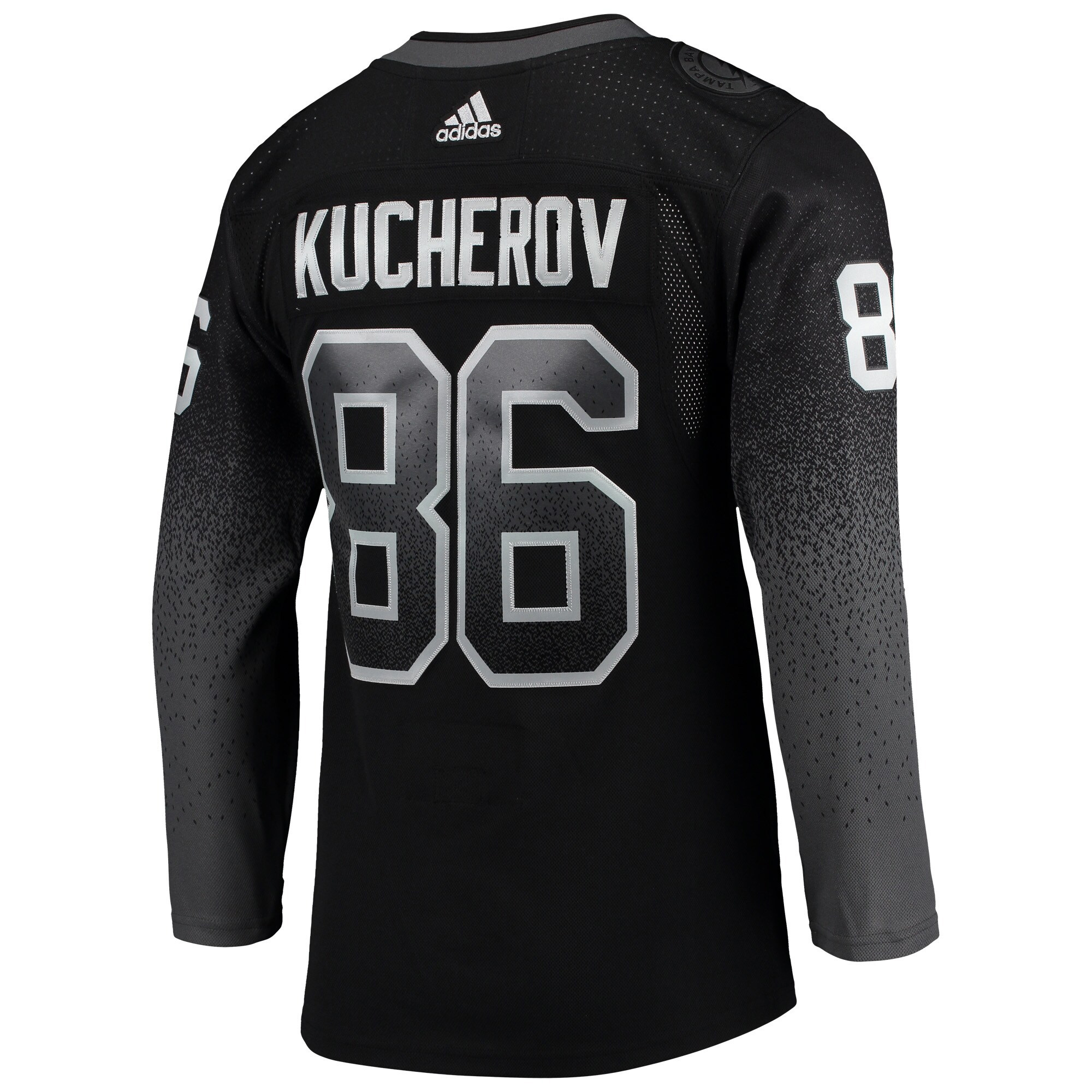 Nikita Kucherov Tampa Bay Lightning Black Alternate Primegreen Jersey - All Stitched - Image 3