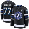 Victor Hedman Tampa Bay Lightning Black Alternate Premium Jersey - All Stitched