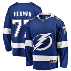 Victor Hedman Tampa Bay Lightning Royal Home Jersey - All Stitched