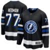 Victor Hedman Tampa Bay Lightning Black Alternate Jersey - All Stitched