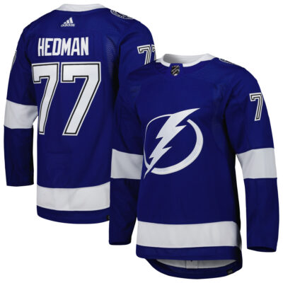 Victor Hedman Tampa Bay Lightning Royal Home Primegreen Jersey - All Stitched