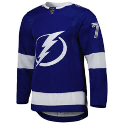 Alternative view of Victor Hedman Tampa Bay Lightning Royal Home Primegreen Jersey - All Stitched