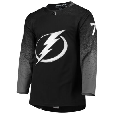 Alternative view of Victor Hedman Tampa Bay Lightning Black Alternate Primegreen Jersey - All Stitched