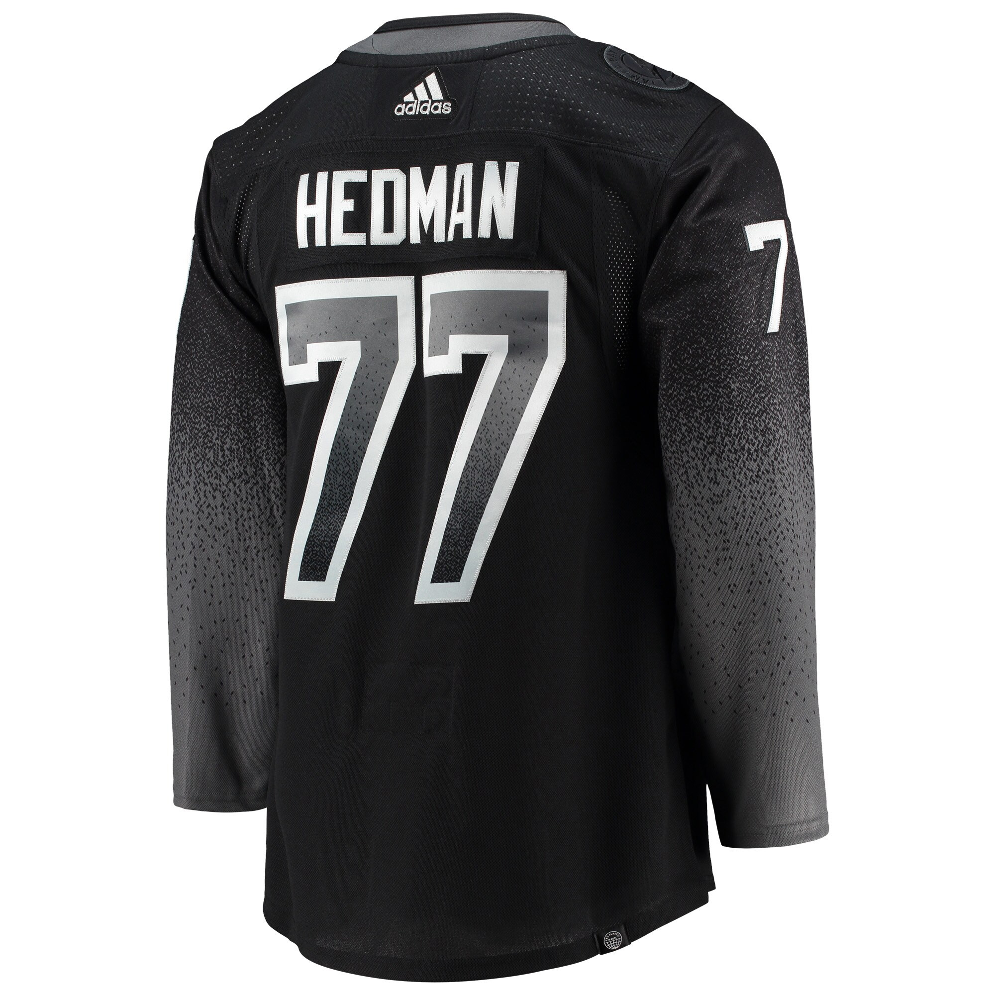 Victor Hedman Tampa Bay Lightning Black Alternate Primegreen Jersey - All Stitched - Image 3